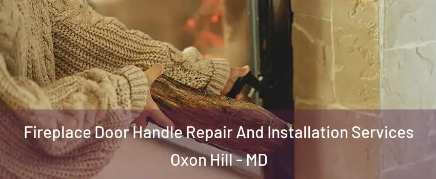 Fireplace Door Handle Repair And Installation Services Oxon Hill - MD