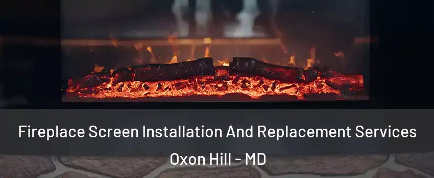 Fireplace Screen Installation And Replacement Services Oxon Hill - MD