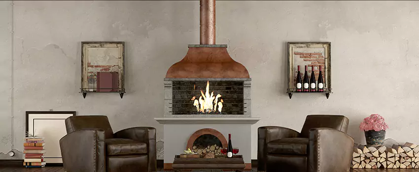 Thelin Hearth Products Providence Pellet Insert Fireplace Installation in Oxon Hill, MD