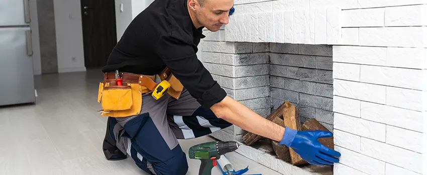 Fireplace Damaged Damper Frame Repair Services in Oxon Hill, Maryland