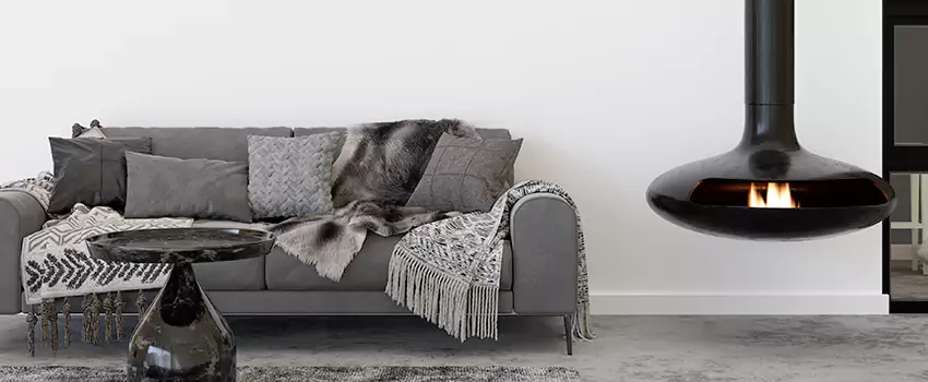 Circular Hanging Fireplace Installation Services in Oxon Hill, MD