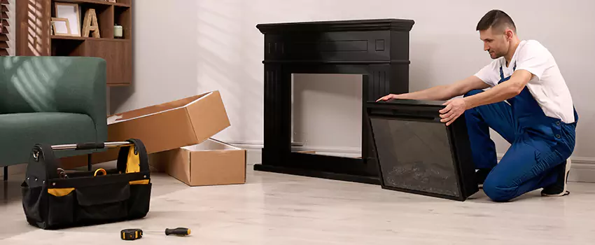 Old Rusted Metal Fireplace Repair And Replacement in Oxon Hill, MD